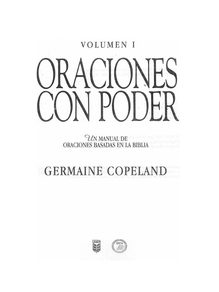 Oraciones Con Poder | PDF