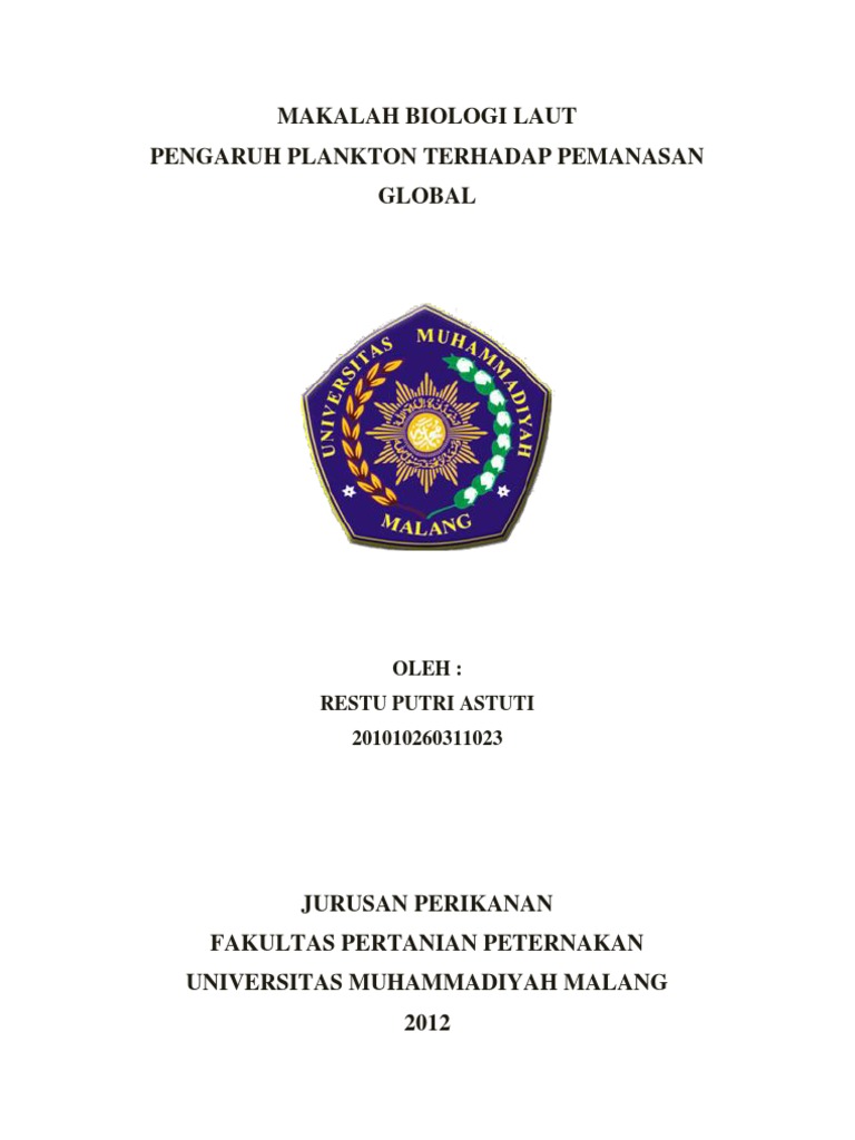 MAKALAH BIOLOGI LAUT