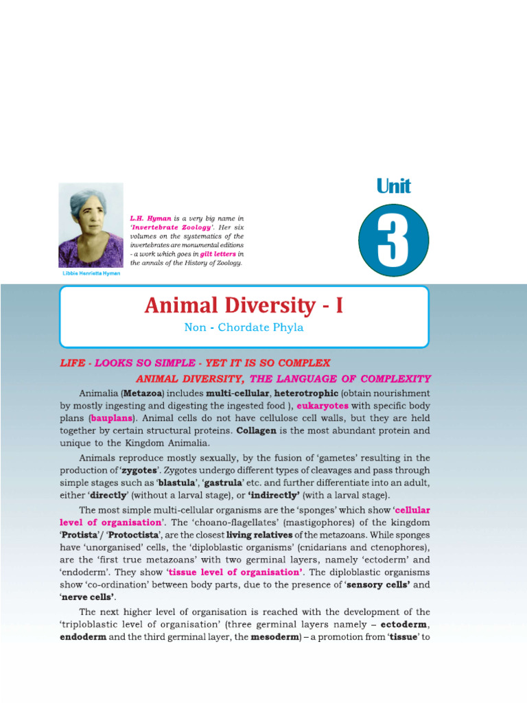Inter Biology Chapter 3 | PDF