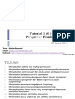 Tutorial 5 Pengbis (01-04-2012)