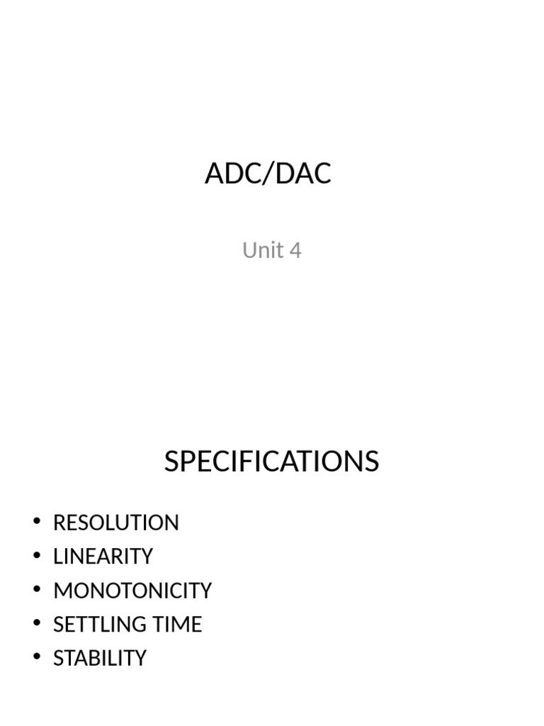 ADC Final | PDF | Electrical Engineering | Electronics