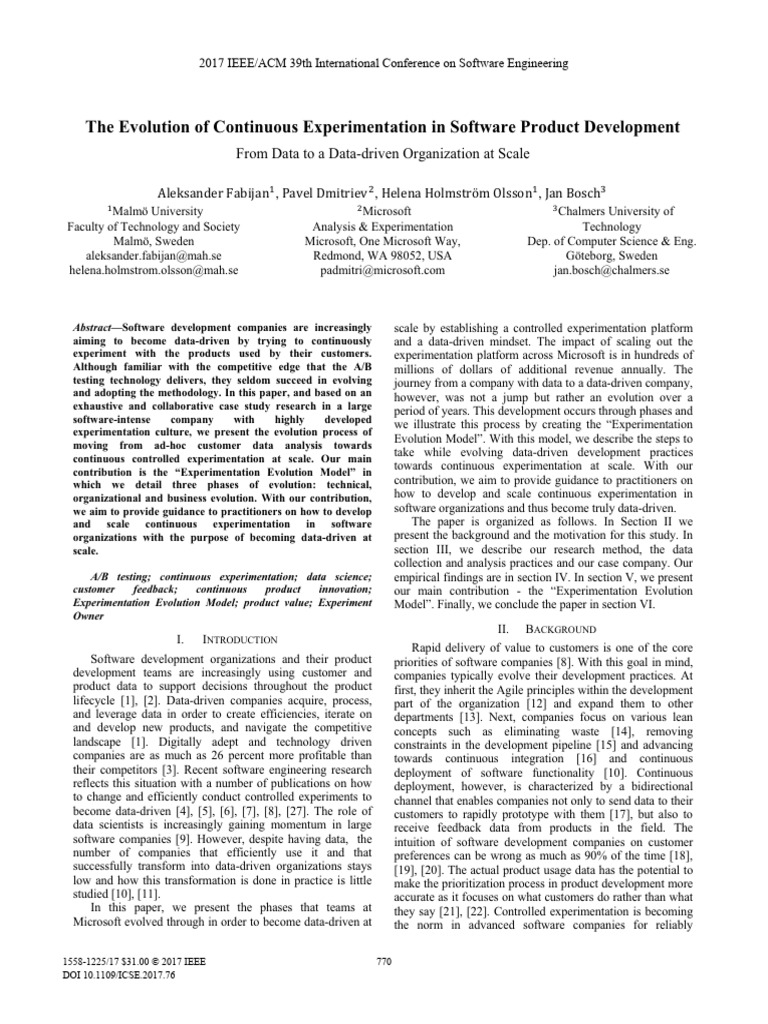 ICSE 2017 Conference Proceedings | PDF | Computer Science