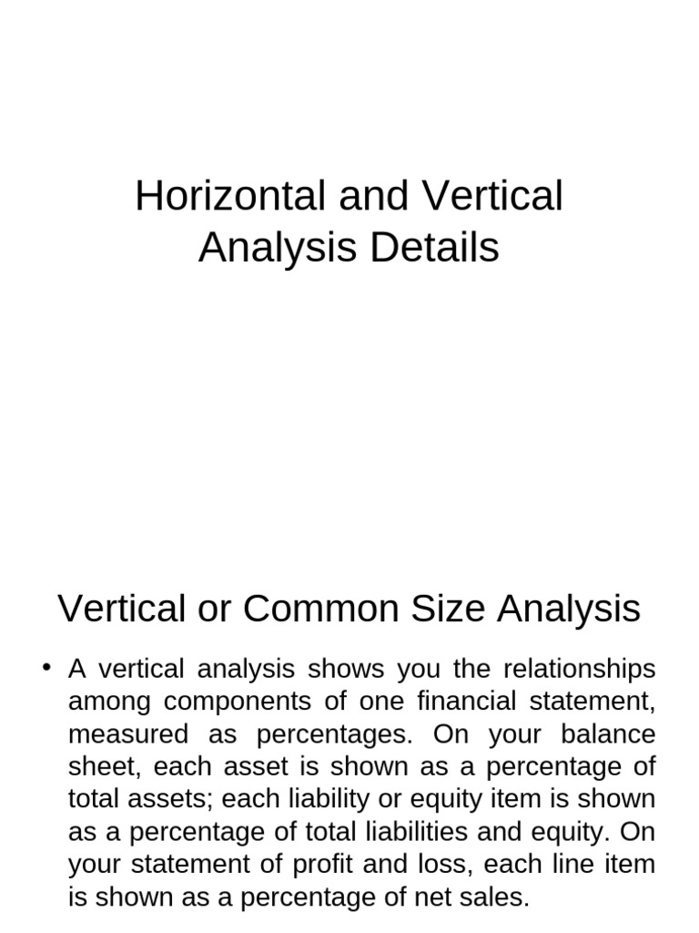 Financial Statement Analysis Techniques | PDF | Income Statement ...