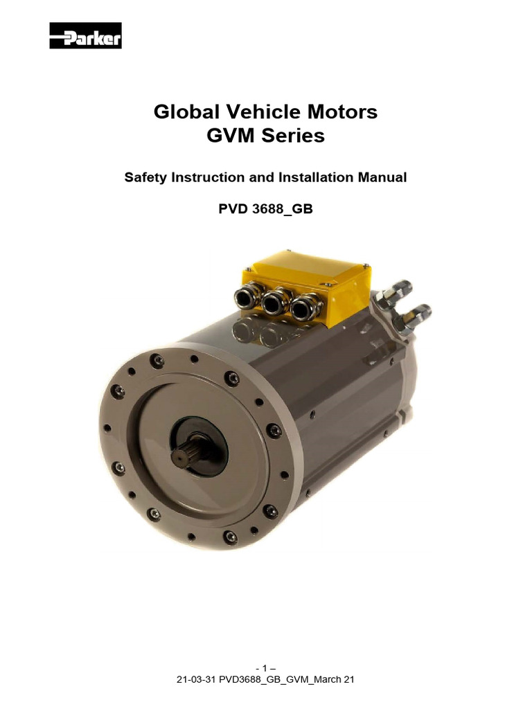 GVM Motors Safety & Installation Manual | PDF