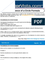 Circumference of A Circle