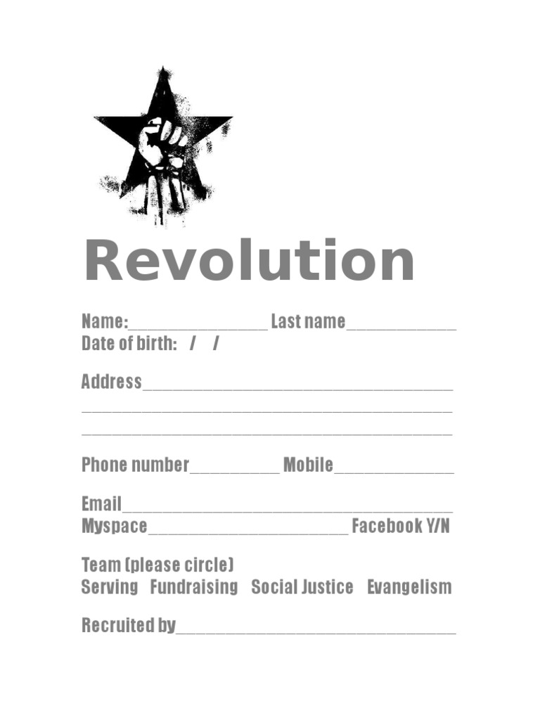 Rego Form Pdf Social Science