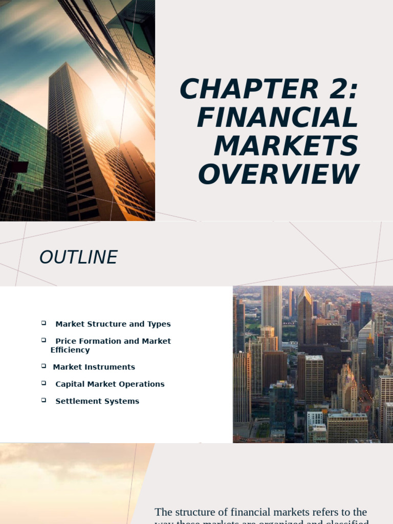 Chapter 2 Financial Markets Overview | PDF | Over The Counter (Finance ...