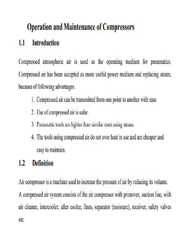 Essential Air Compressor Maintenance Tips | PDF | Valve | Leak
