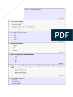 Agriculture Model Paper