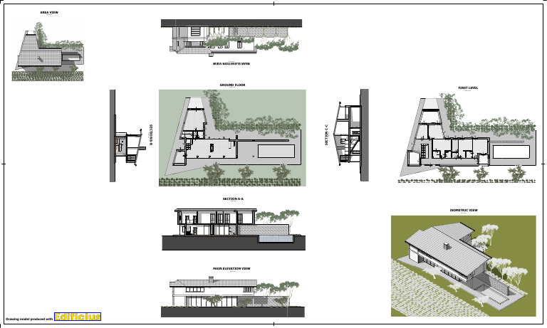 Architectural Drawing | PDF | Technical Drawing