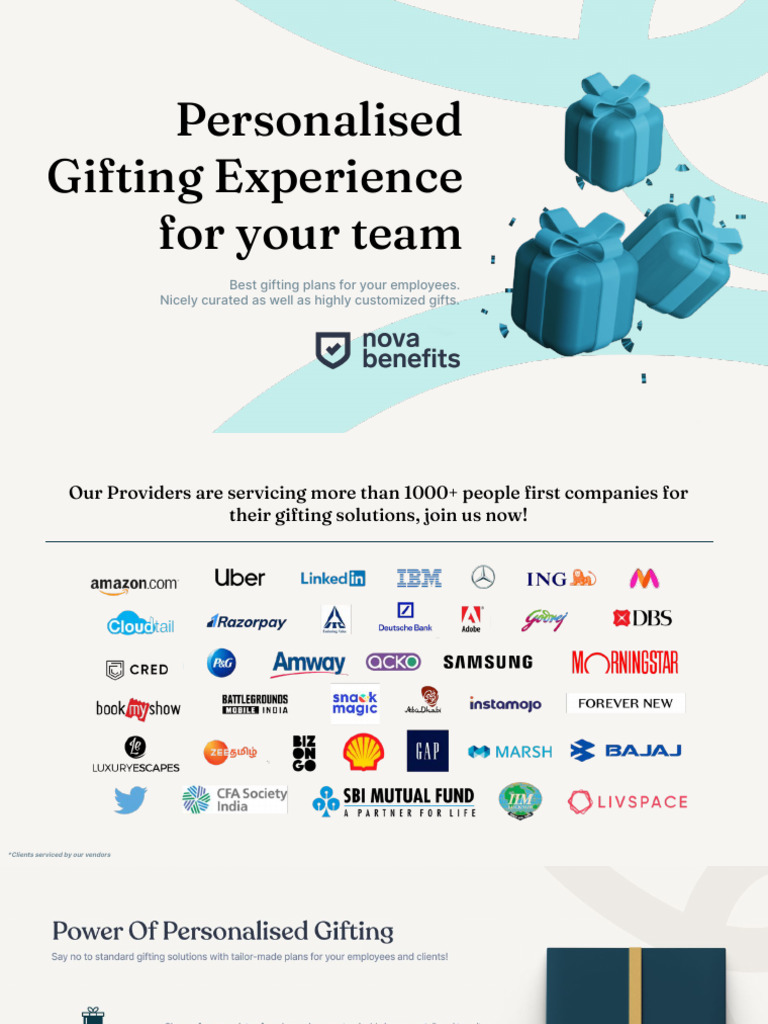 Corporate Gifting Solutions for Teams | PDF
