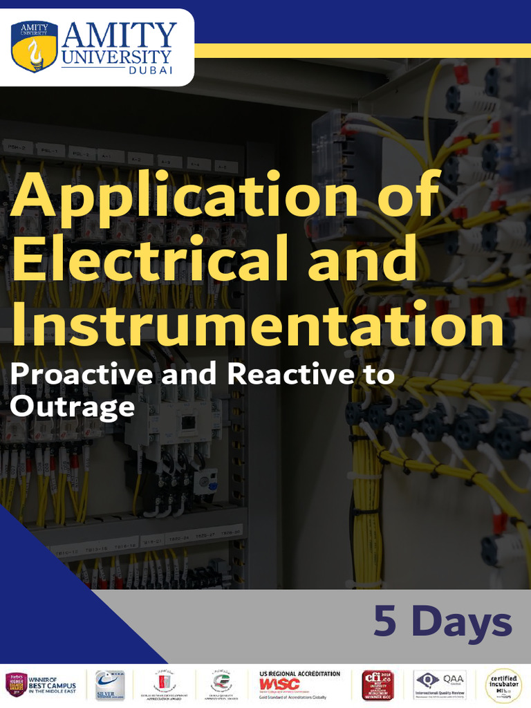 Application of Electrical and Instrumentation-Min | PDF ...
