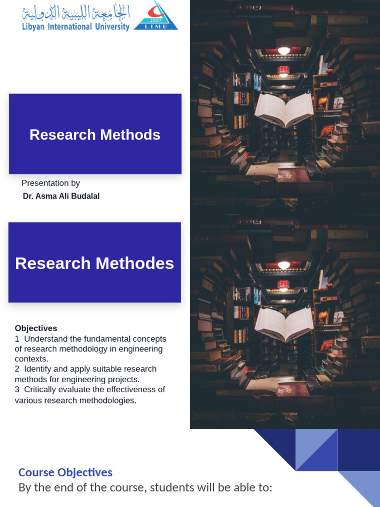 Engineering Research Methods Course Guide | PDF