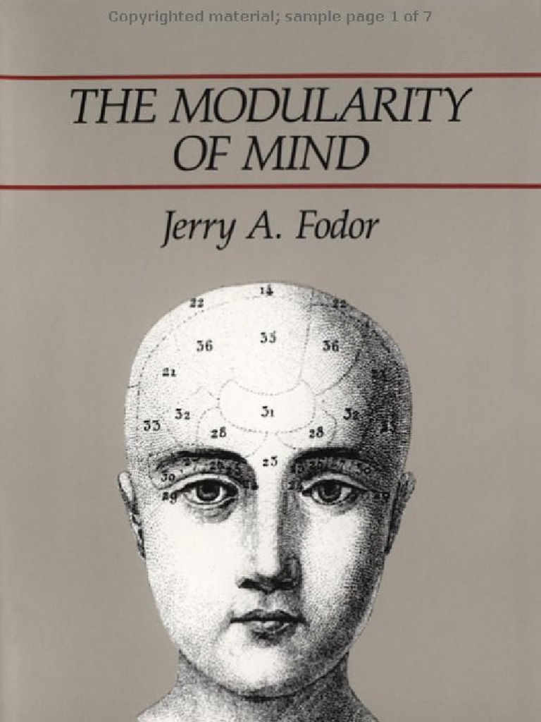 Modularity of Mind Jerry A Fodor | PDF | Mind | Idea