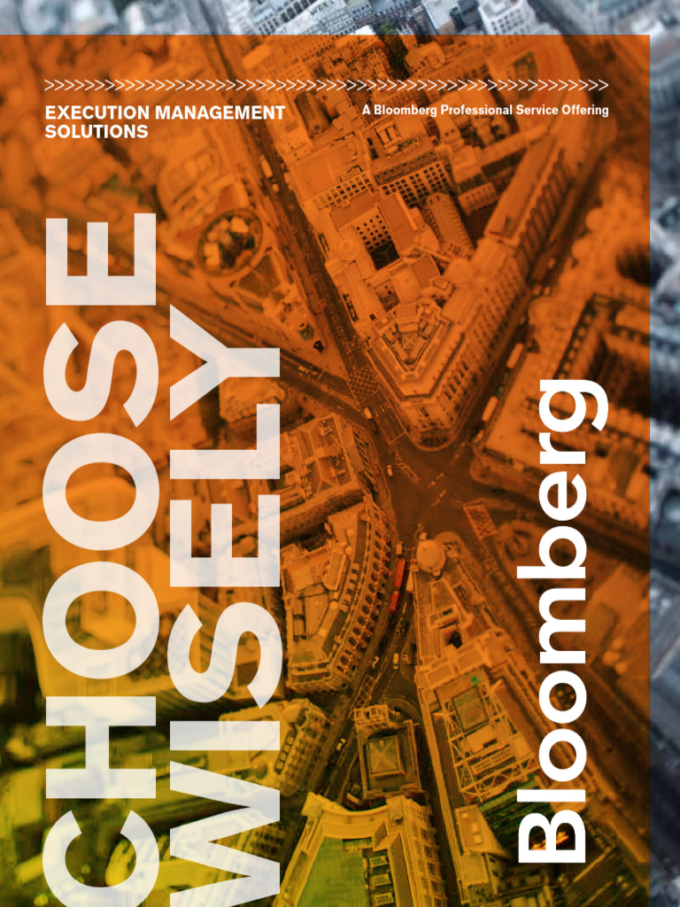 Bloomberg EMSX Overview and Benefits | PDF | Bloomberg L.P. | Analytics