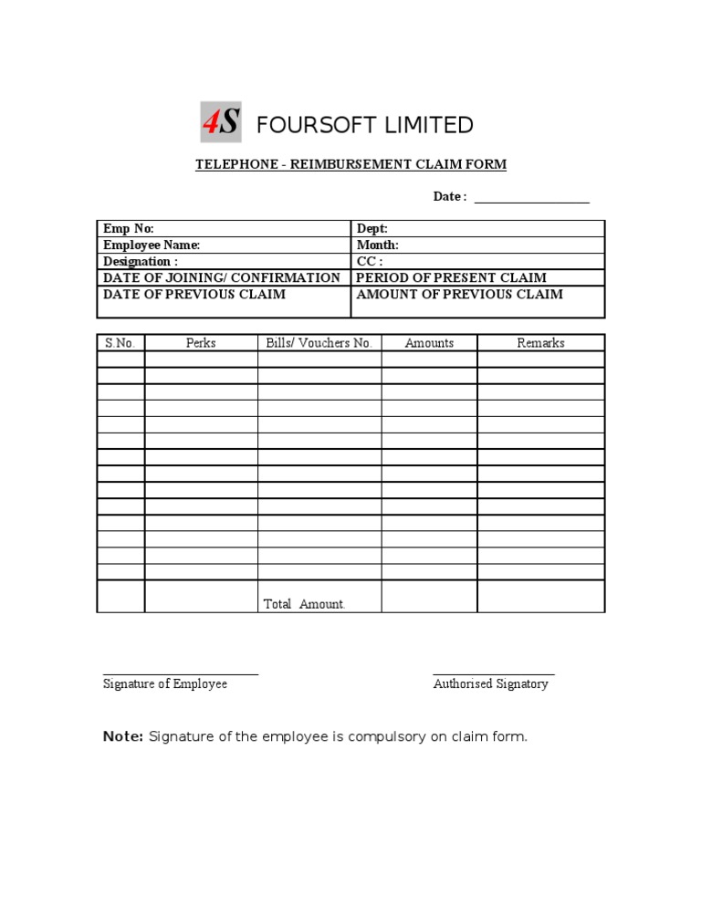 Telephone Reimbursement PDF