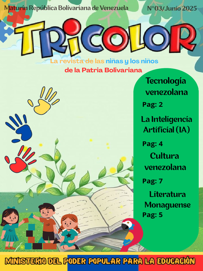 Revista Tricolor: Cultura y Educación 2025 | PDF