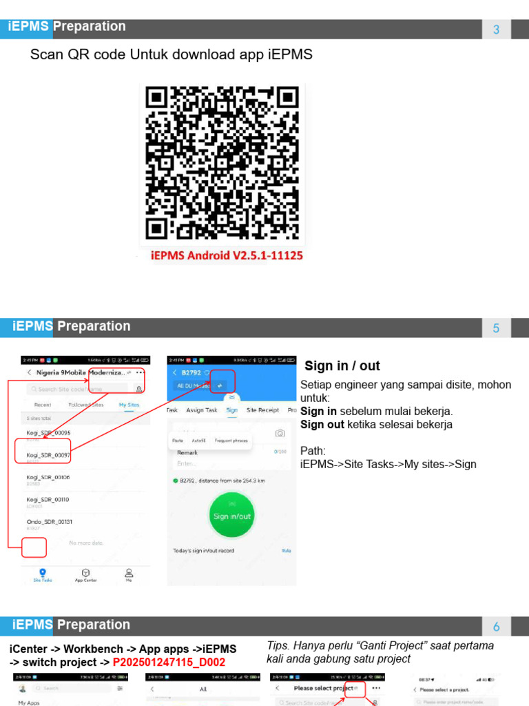 Panduan Unduh dan Penggunaan iEPMS | PDF