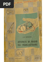 Aparate de Radio Cu Tranzistoare Ed.1 (1962)