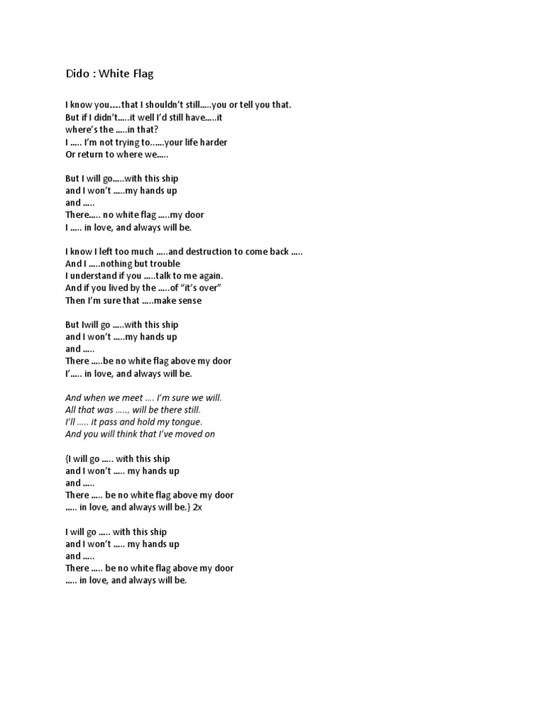 Dido Blank