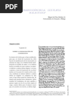 Nueva traducción de la Lex Flavia Malacitana