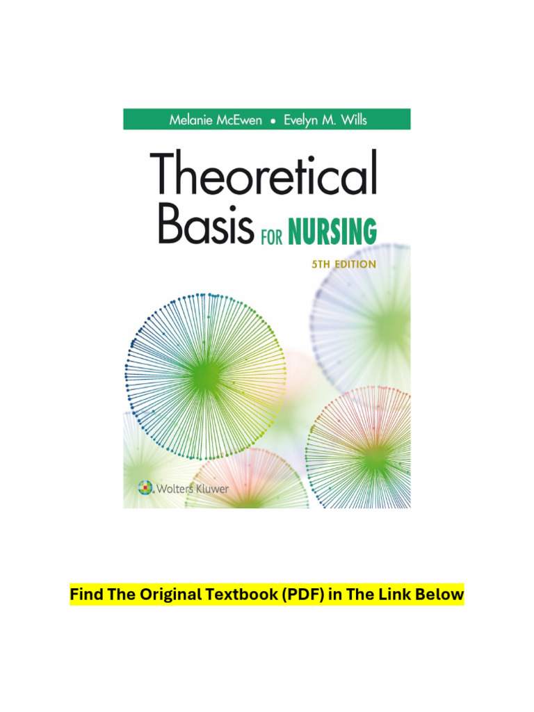 Theoretical Nursing 6th ed. 原文第6版MELEIS ⚡PDF✓DOWNLOAD