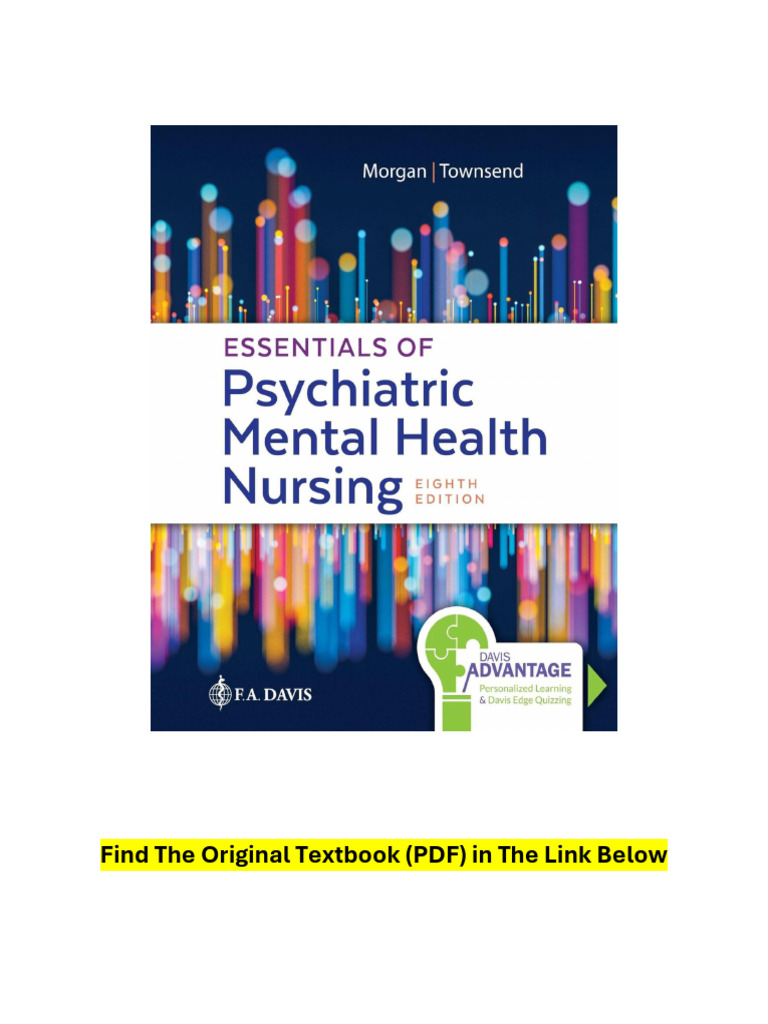 Essentials of Psychiatric Nursing PDF Guide | PDF | Mental Disorder ...