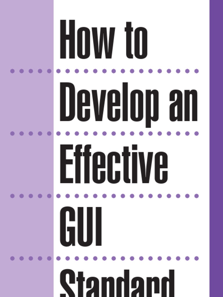 Gui Standards | PDF