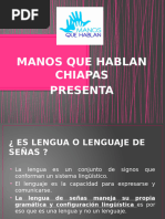 Mis Manos Que Hablan | PDF | Multilingüismo | Lenguaje de señas