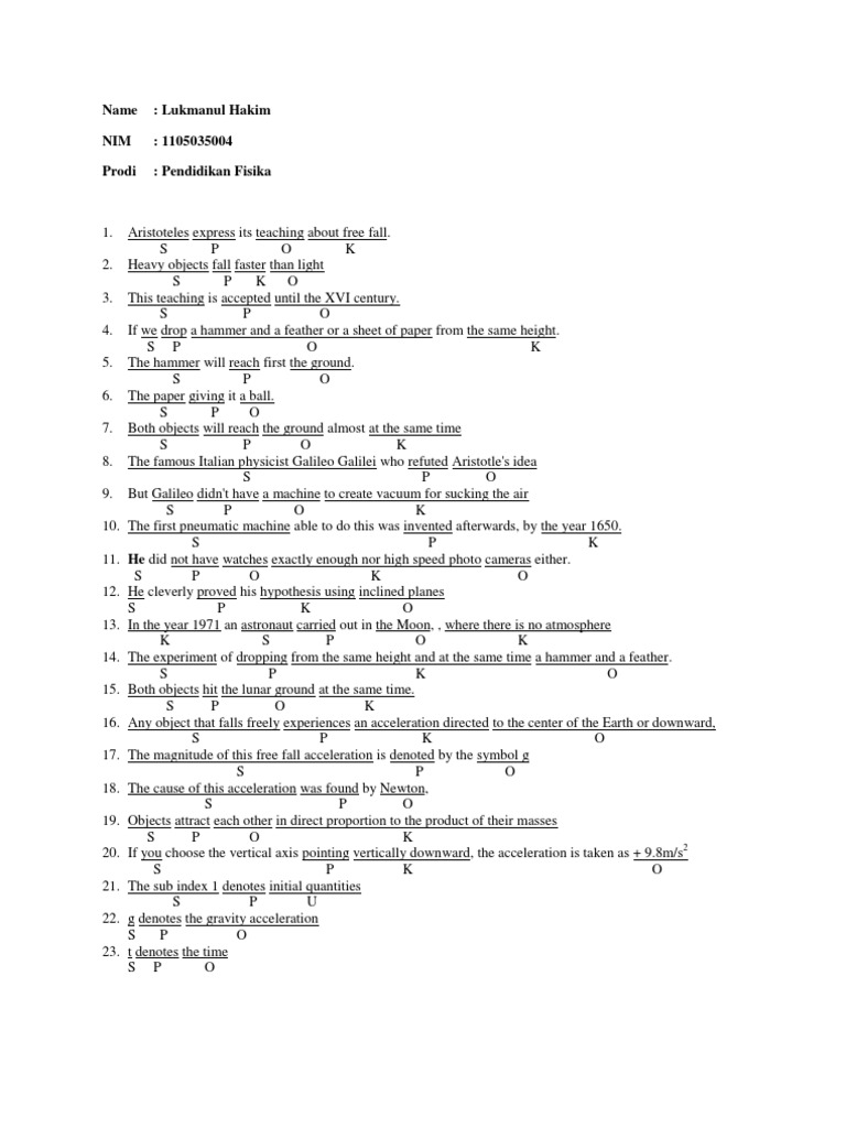 Susunan Kata | PDF