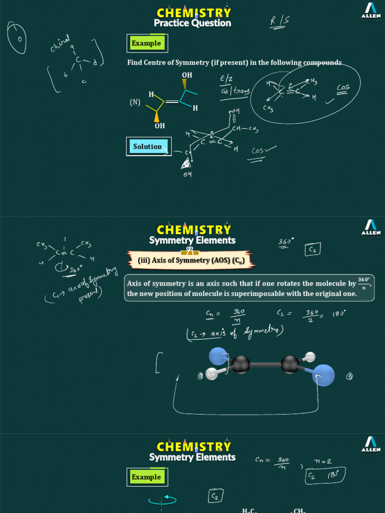 Optical Activity Practice Questions | PDF | Chirality (Chemistry ...
