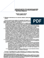 Notasj) E Morfología Dialectal en Los Manuales Del Español Como Segunda Lengua. Los Pronombres de Segunda Persona