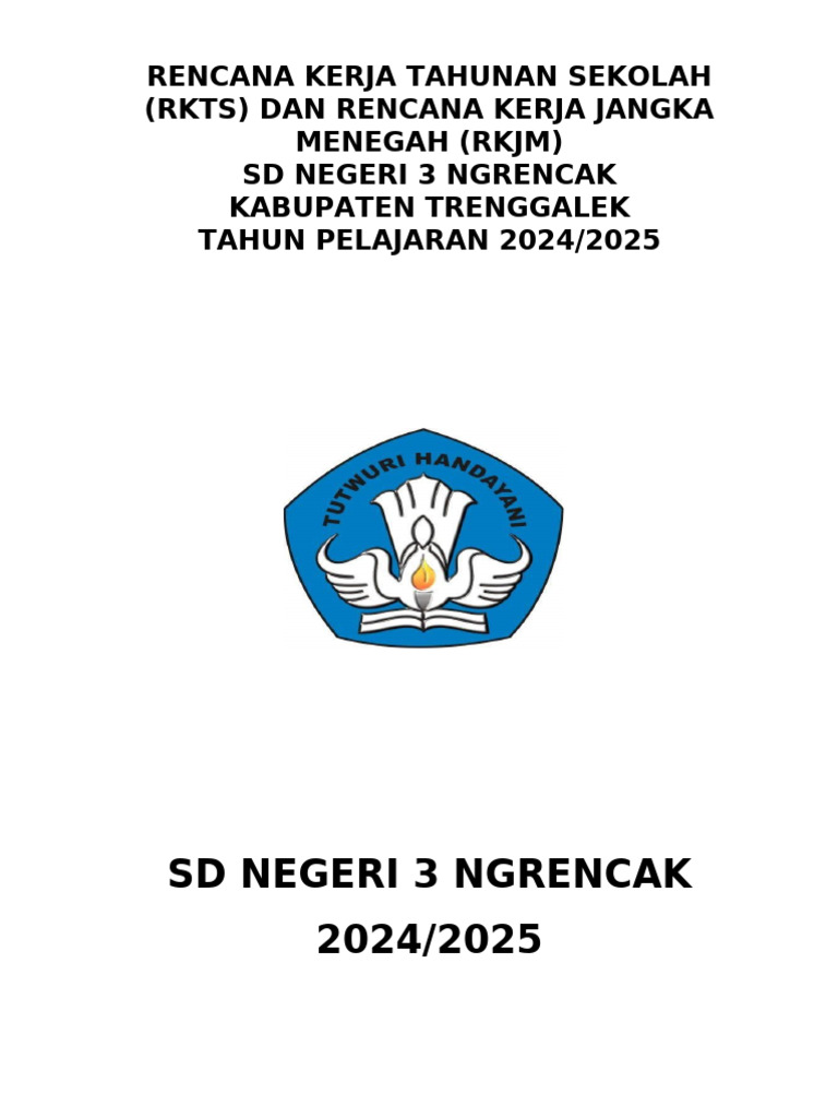 RKJM, RKTS, Rkas 3 Ngencak 2024 . | PDF