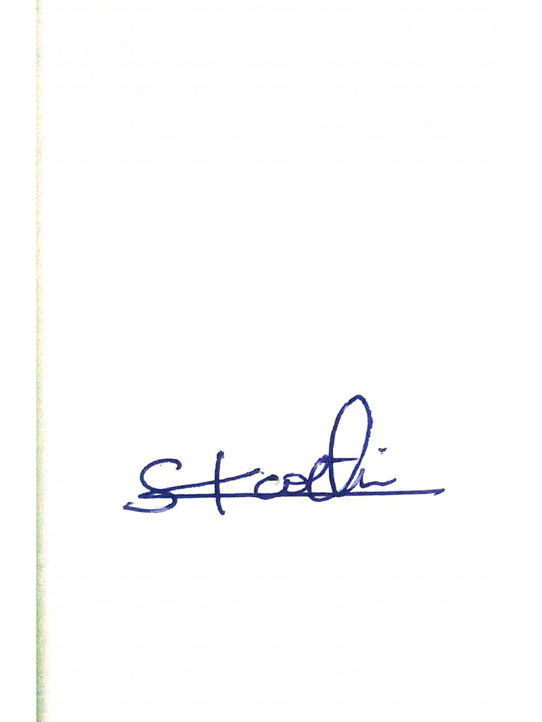 Karthik S - Signature | PDF