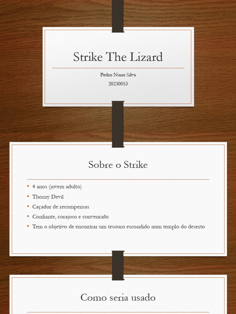 Strike The Lizard: Jogo de Plataforma 3D | PDF