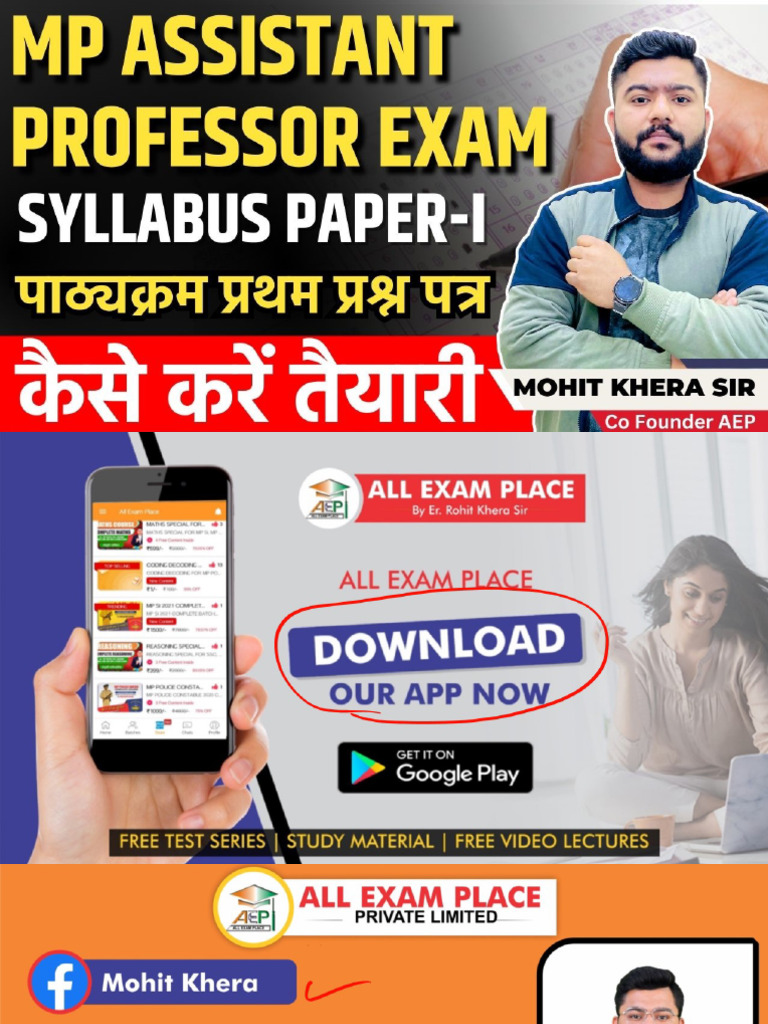 Assistant Professor Syllabus Old | PDF