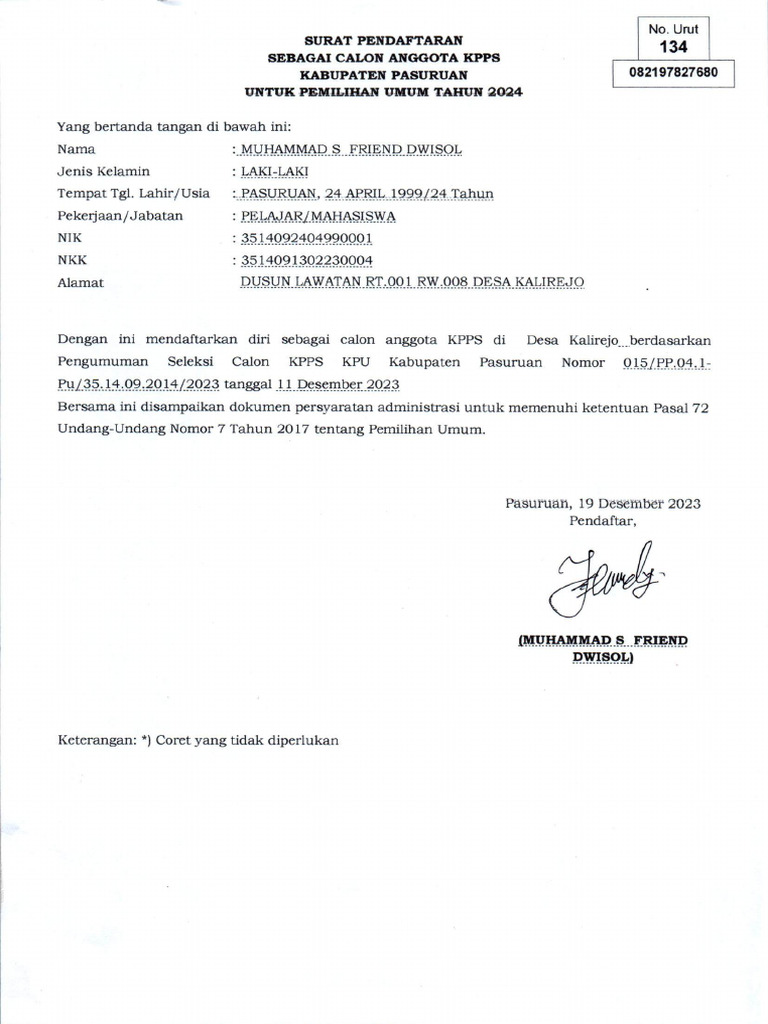 Muhammad S Friend Dwisol0001 | PDF