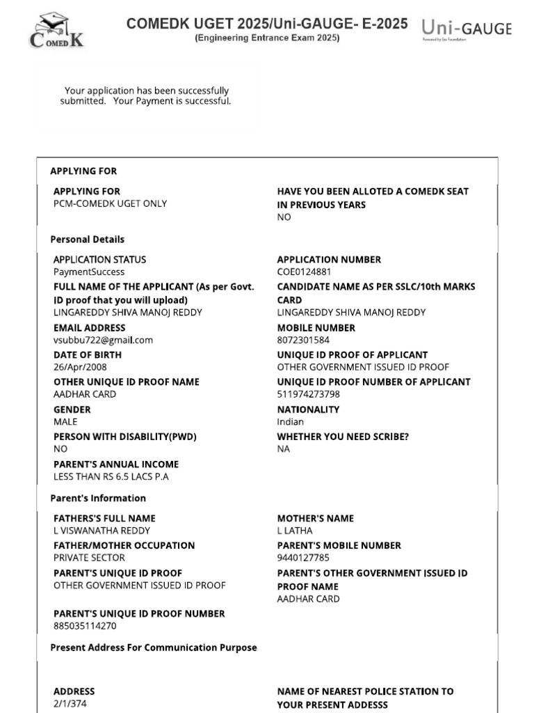 Comdek Application | PDF