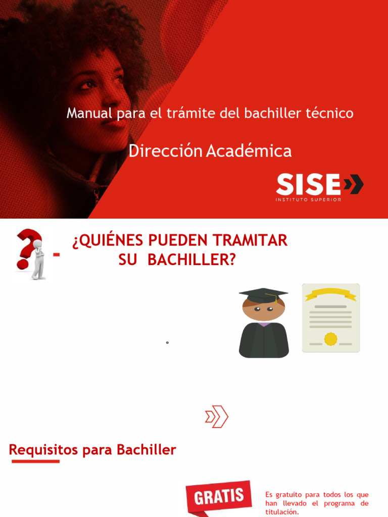Manual para Tramite de Bachiller | PDF
