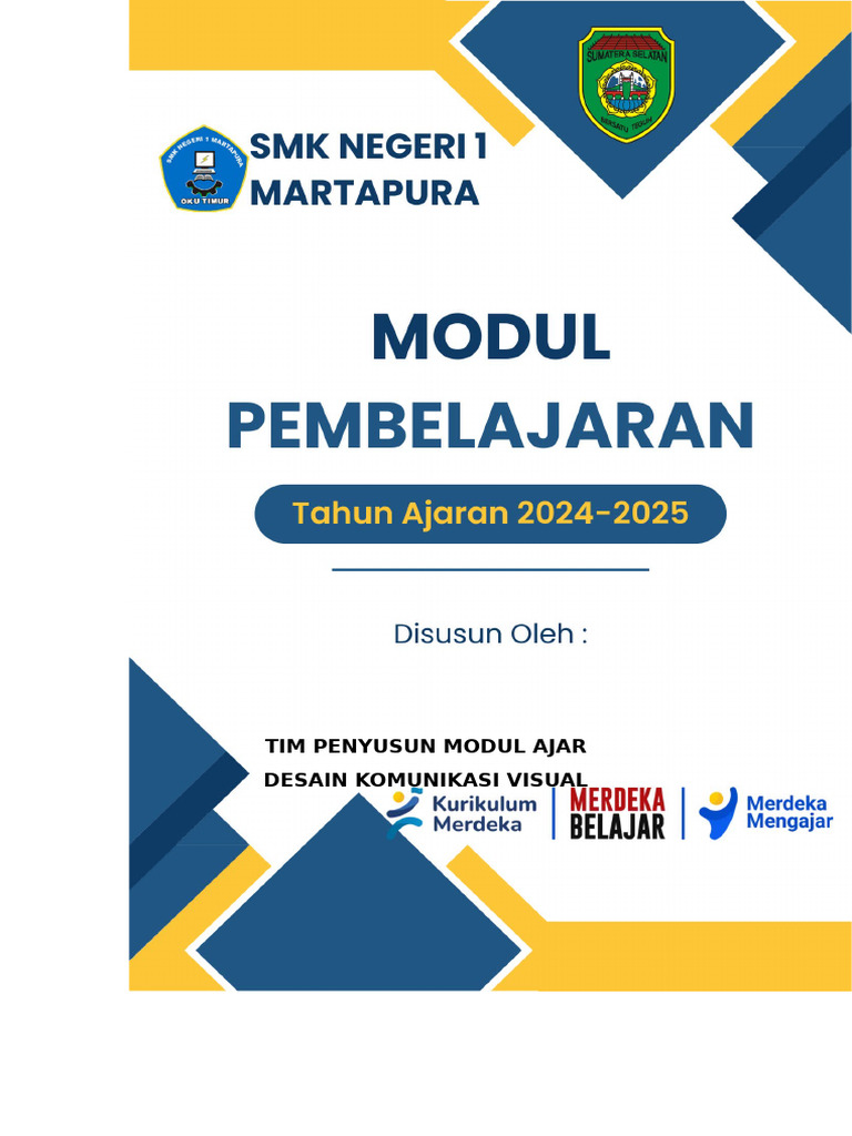 Modul Ajar Desain Komunikasi Visual 2025 | PDF