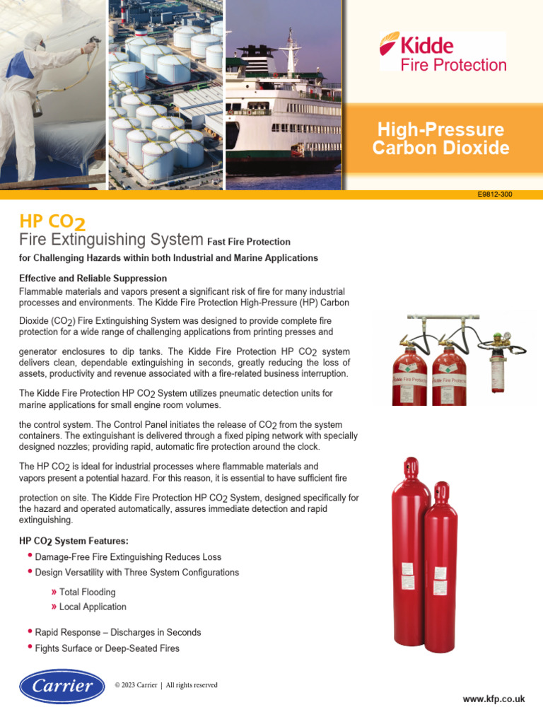 High Pressure CO2 Fire Suppression System - A - tcm1137 190067 | PDF ...