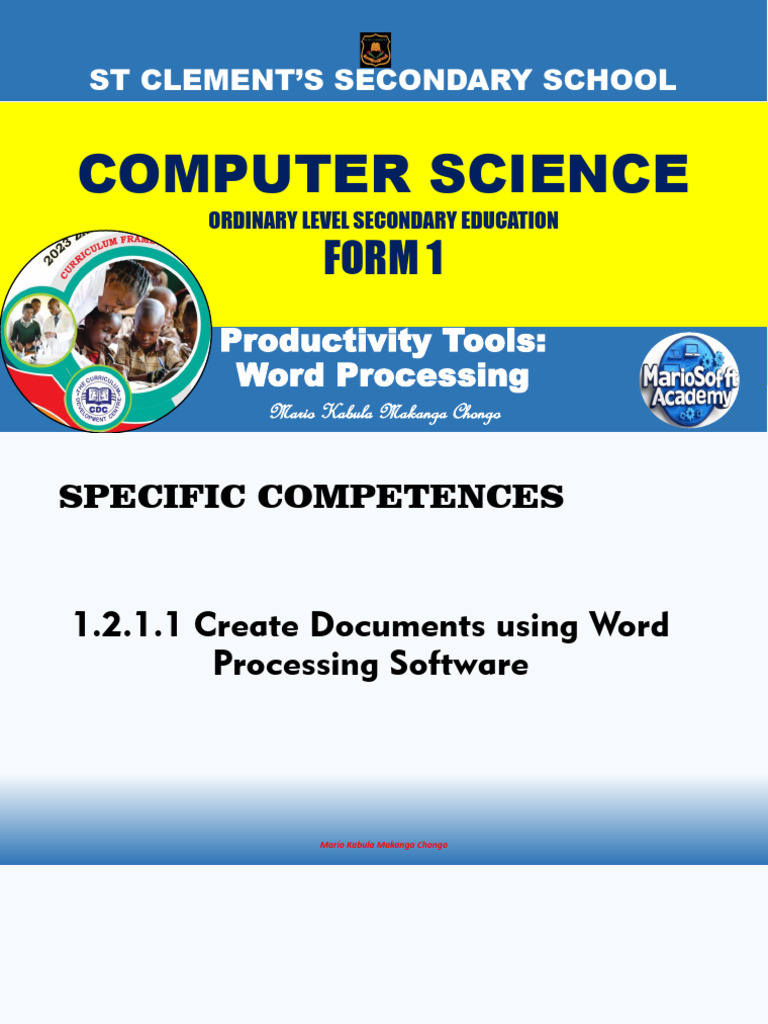 Word Processing Skills for Beginners | PDF | Microsoft Word | Page Layout