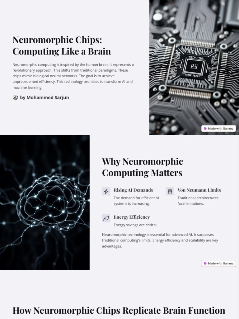 Neuromorphic Chip Market Insights | PDF | Computing | Cognitive Science