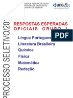 Respostas Esperadas Oficiais g1