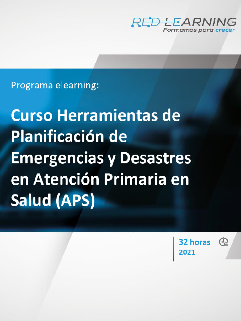 C Emergencias y Desastres APS 1 2 | PDF