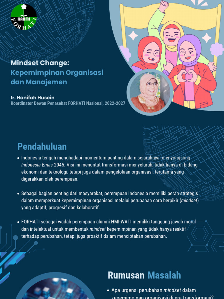 Mindset Changes, Kepemimpinan Organisasi Dan Manajemen | PDF