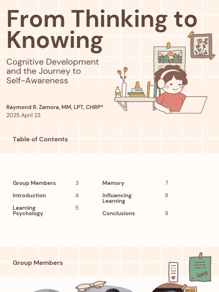 Cognitive Development and Learning Insights | PDF | Memory | Learning