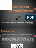 Analysis of Benzo(a)Pyrene