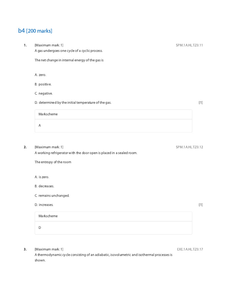 Thermodynamics and Entropy Concepts | PDF | Nuclear Fission | Entropy