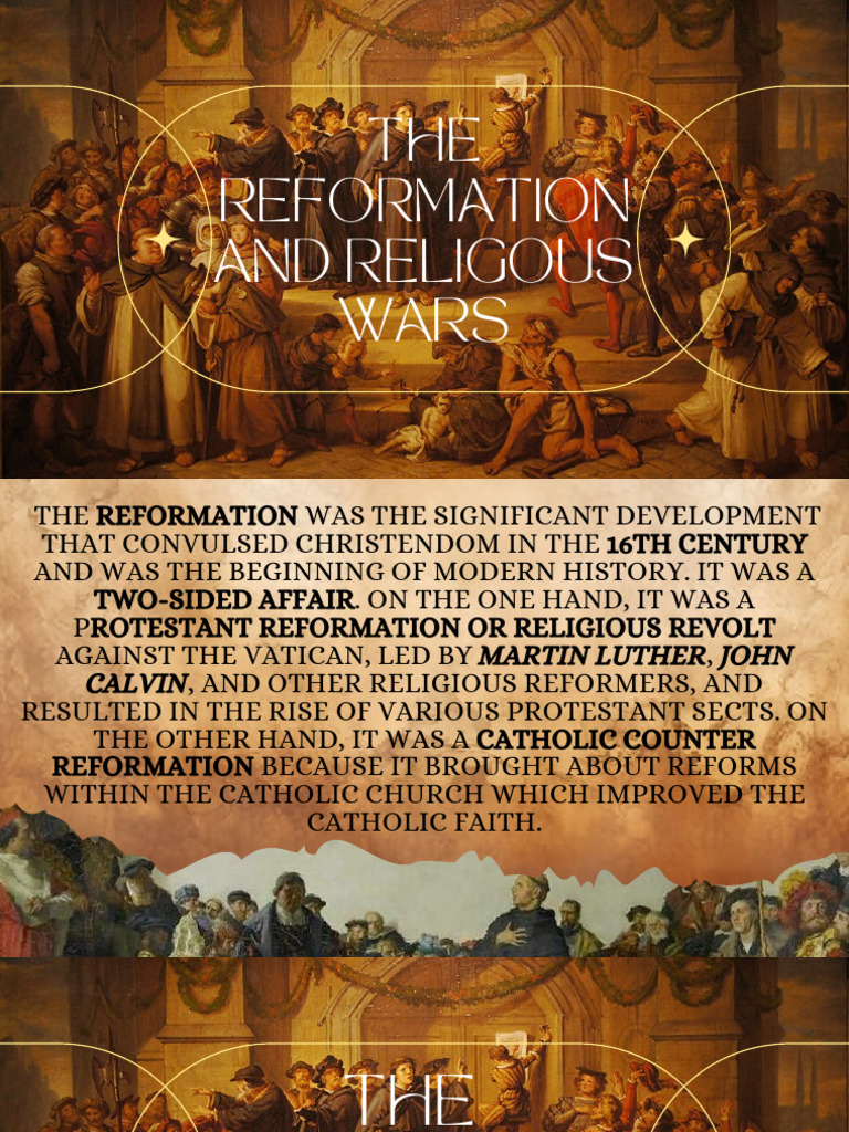 Reformation and Religious Wars Overview | PDF | Protestantism ...